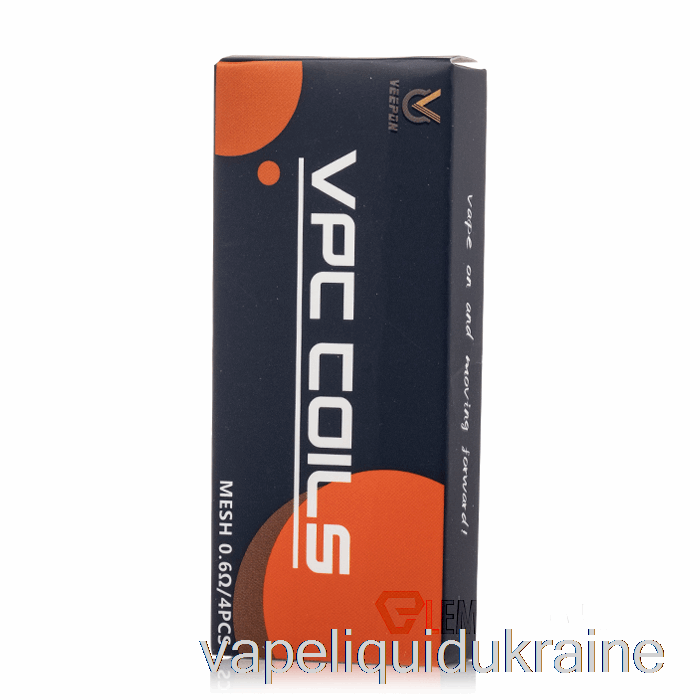 Vape Liquid Ukraine VEEPON VPC Replacement Coils 0.6ohm Mesh Coils